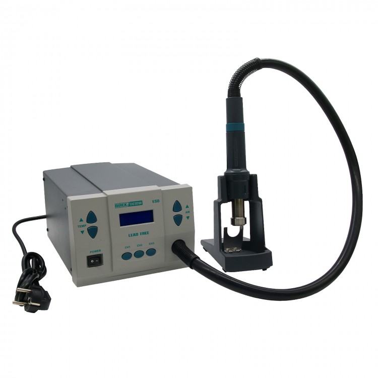 Hot Air Rework Station 861Dw - เครื่องเชื่อม 861DW 1000W สถานีซ่อมแซมดิจิตอล กำลังสูง 1000W