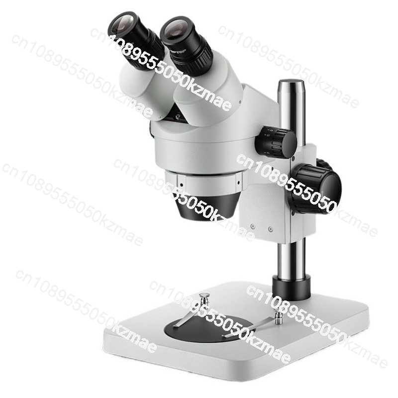 กล้องจุลทรรศน์สเตอริโอซูมต่อเน - Trinocular Stereo Microscope 7X-45X บทวิจารณ์และราคา